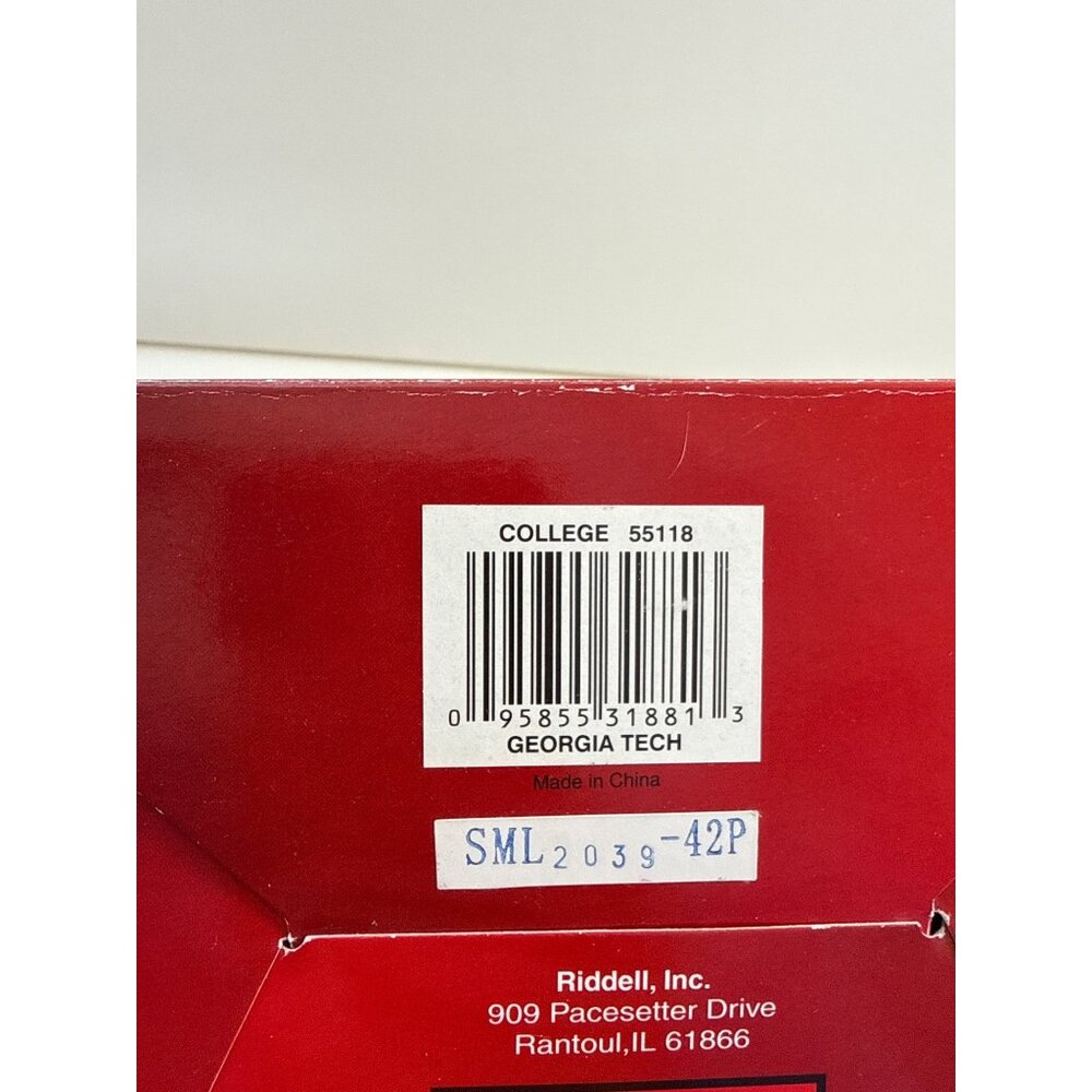 Calvin Johnson Signed Mini Helmet Georgia Tech Yellow Jackets Riddell JSA COA - Picture 10 of 10